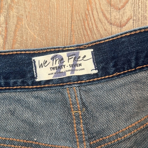 Free People We The Free Denim Shorts - Picture 3 of 4